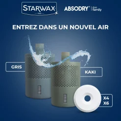 Absorbeur d'humidité + 1 tablette