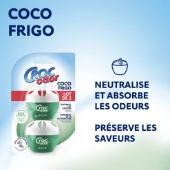 Absorbeur d'odeurs Frigo x2