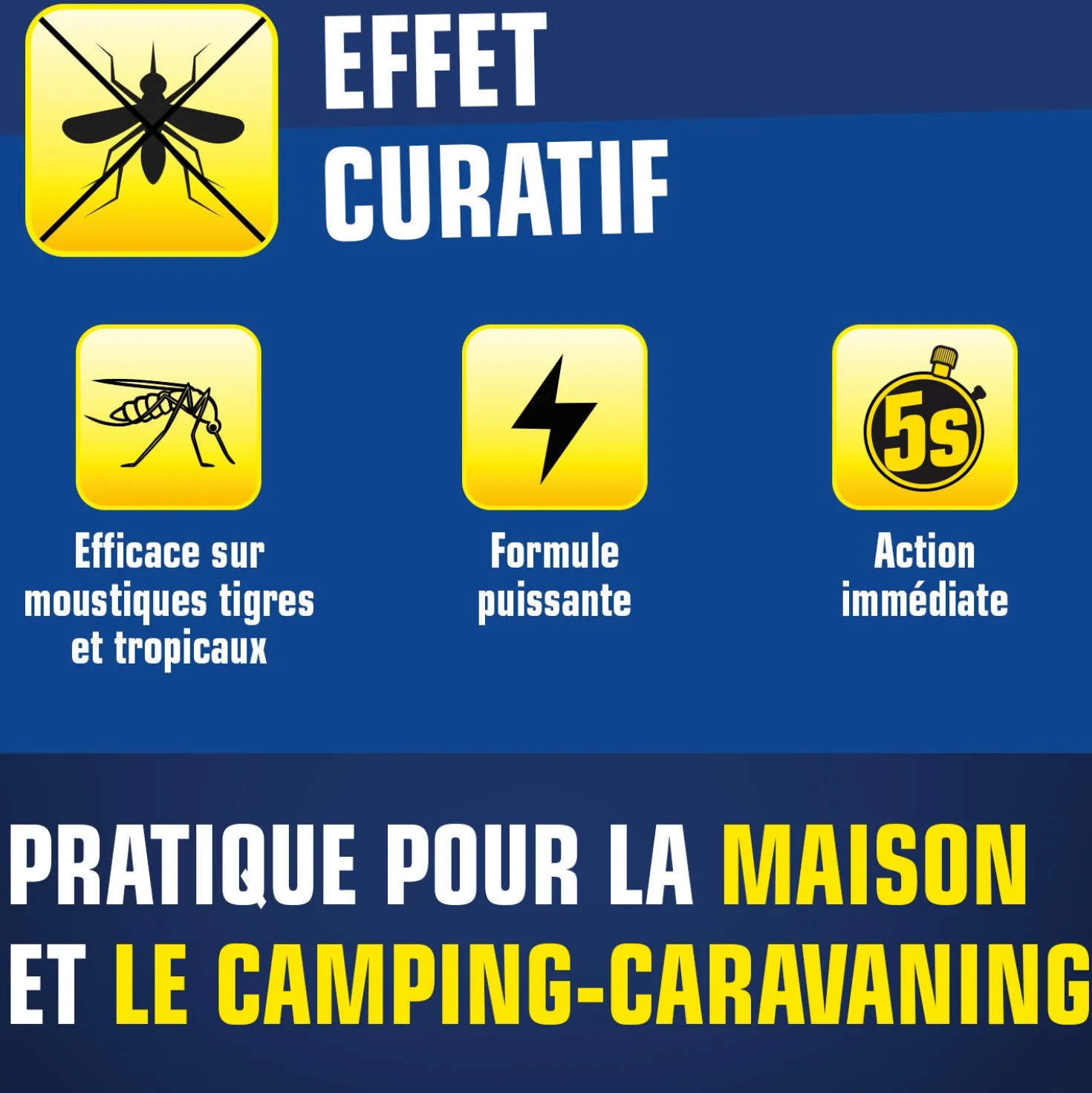 Aérosol anti-moustiques