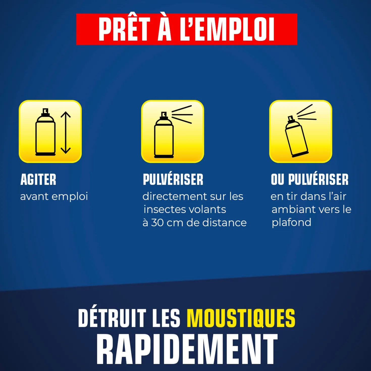 Aérosol anti-moustiques