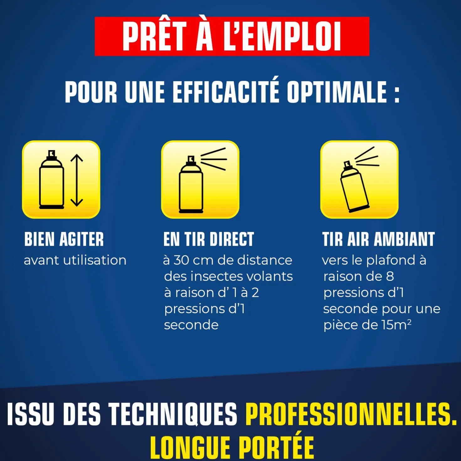 Aérosol contre guêpes et frelons