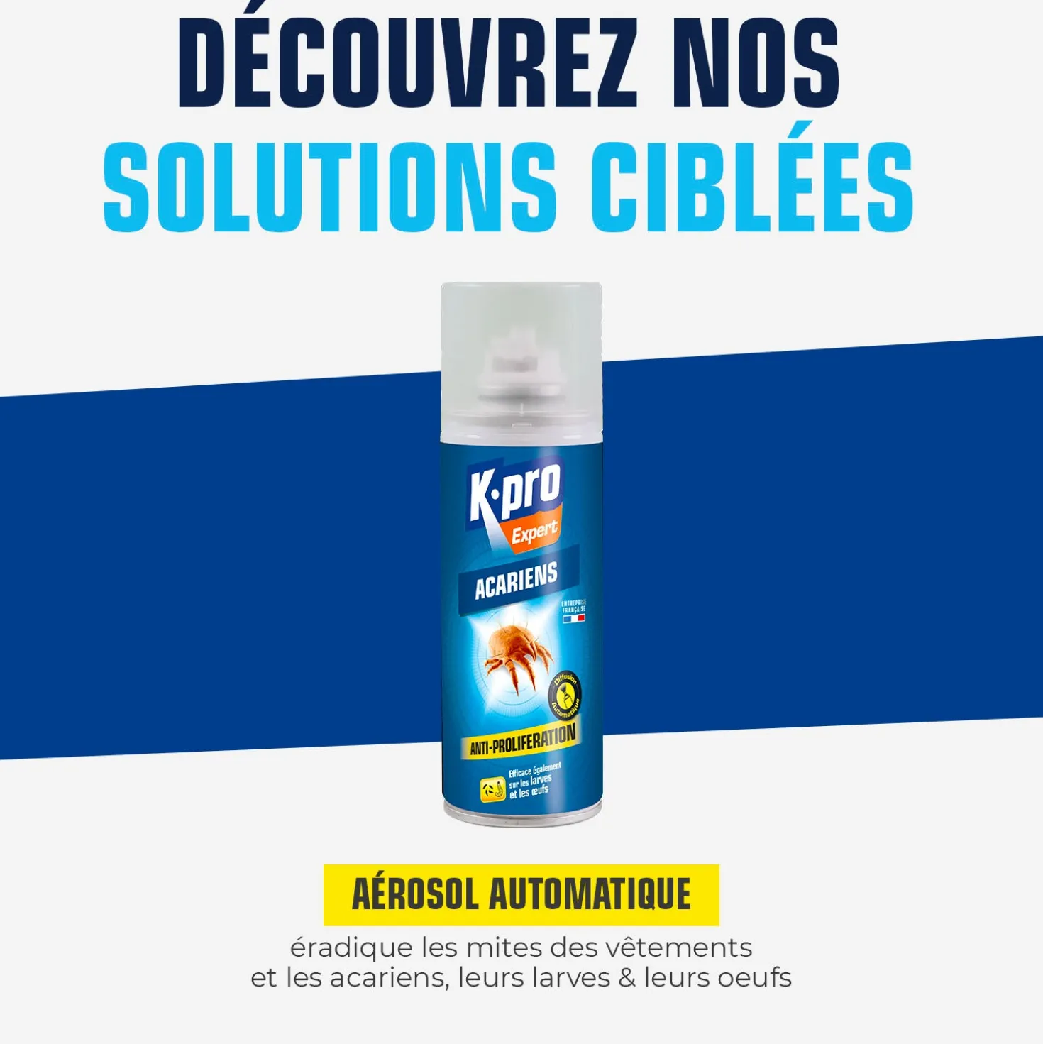 Aérosol diffusion automatique acariens