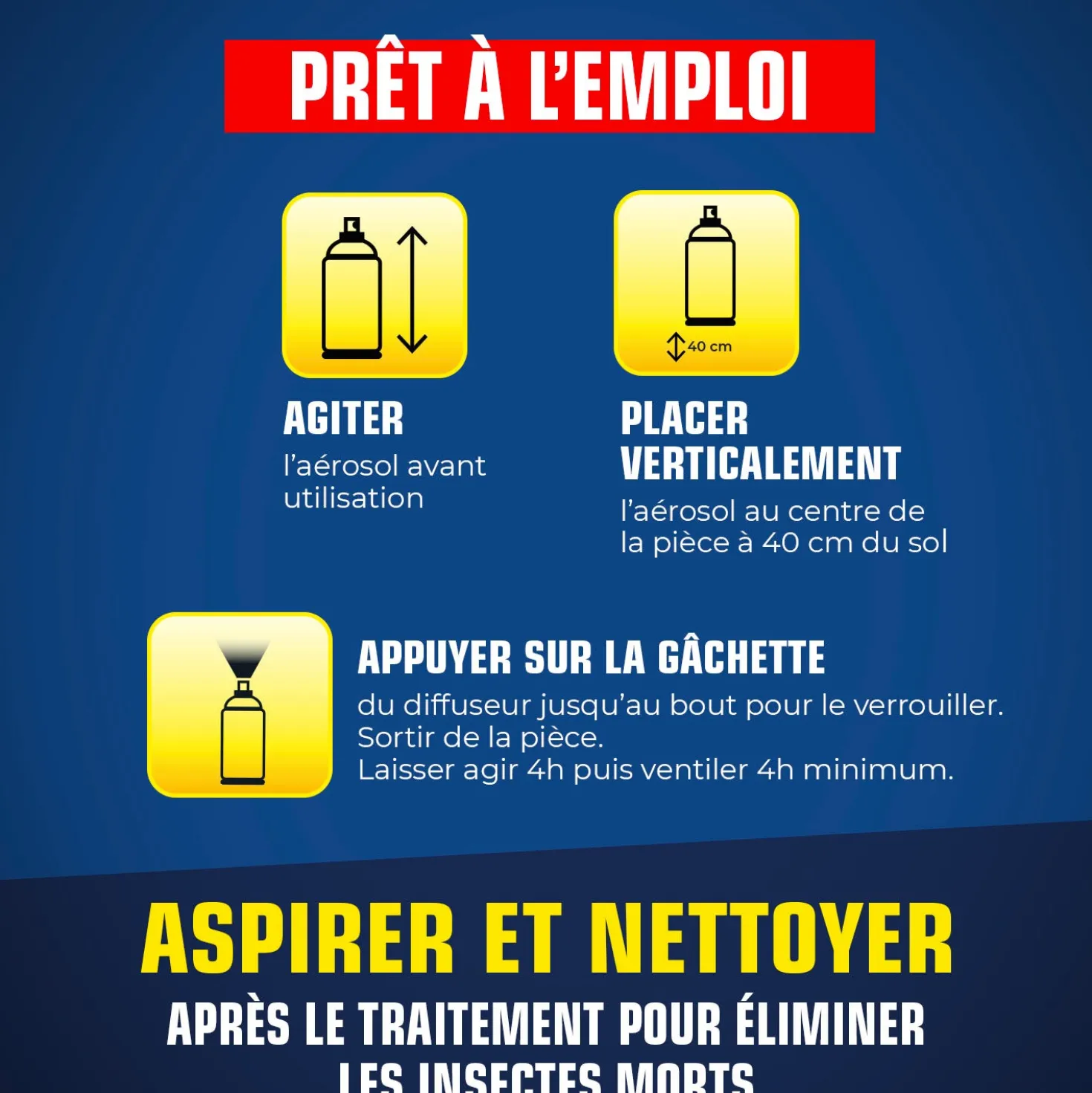 Aérosol diffusion automatique acariens