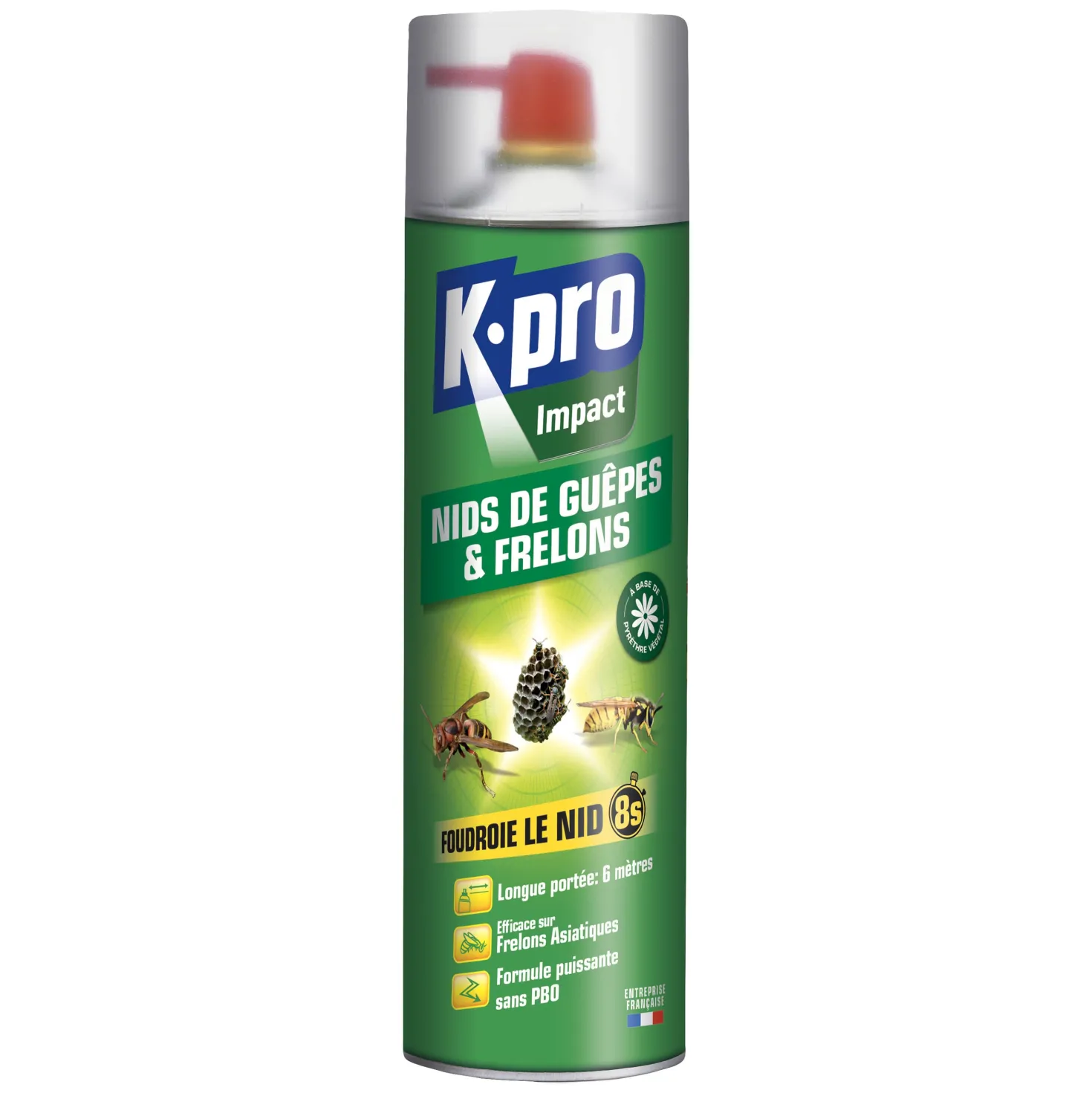 Aérosol foudroyant nids de guêpes et frelons
