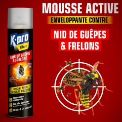 Aérosol nids de guêpes et frelons