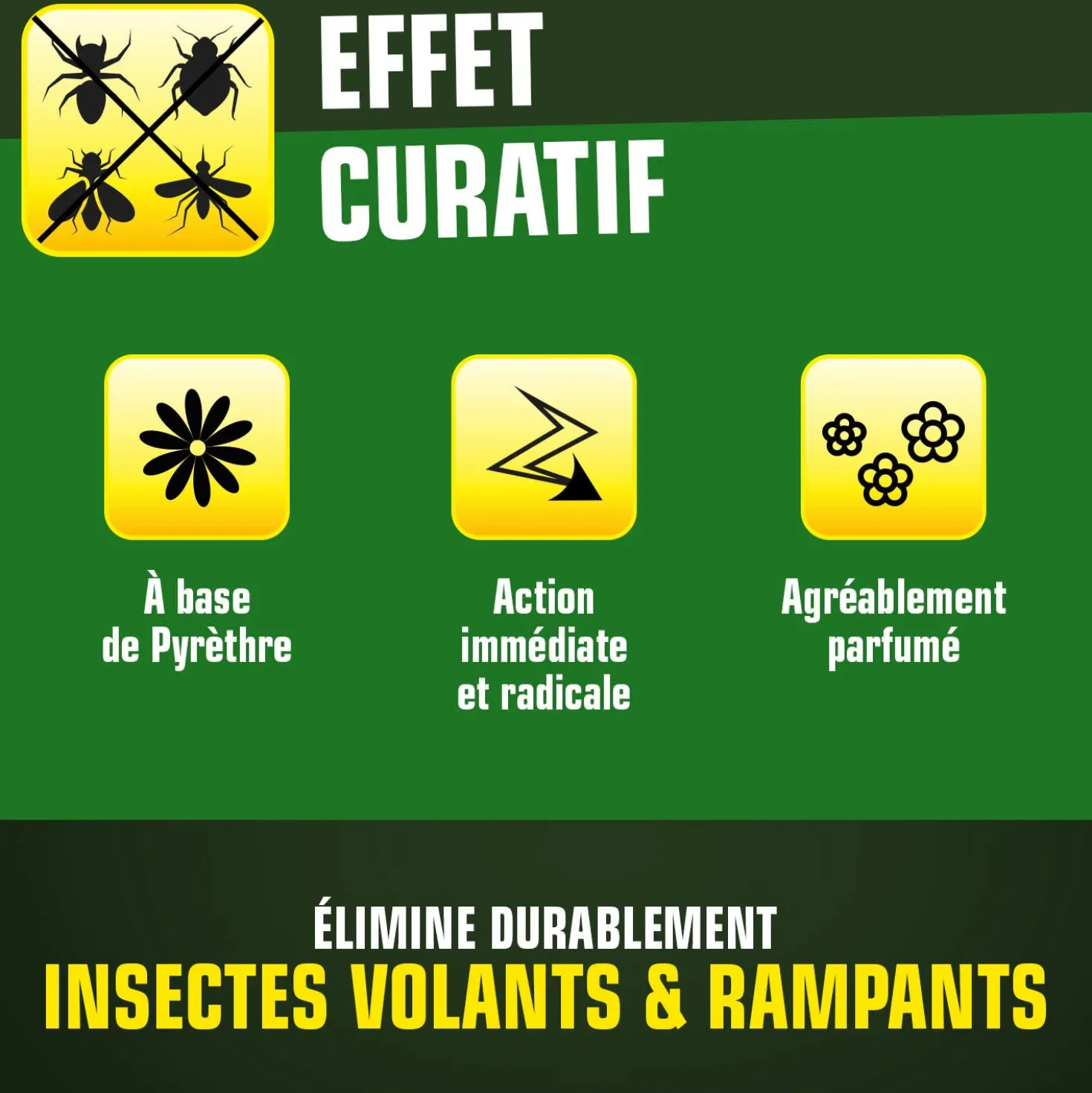 Aérosol tous insectes K.PRO