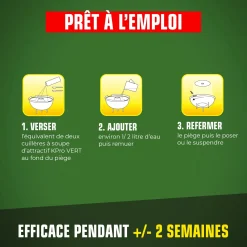 Attractif piège à guêpes et frelons