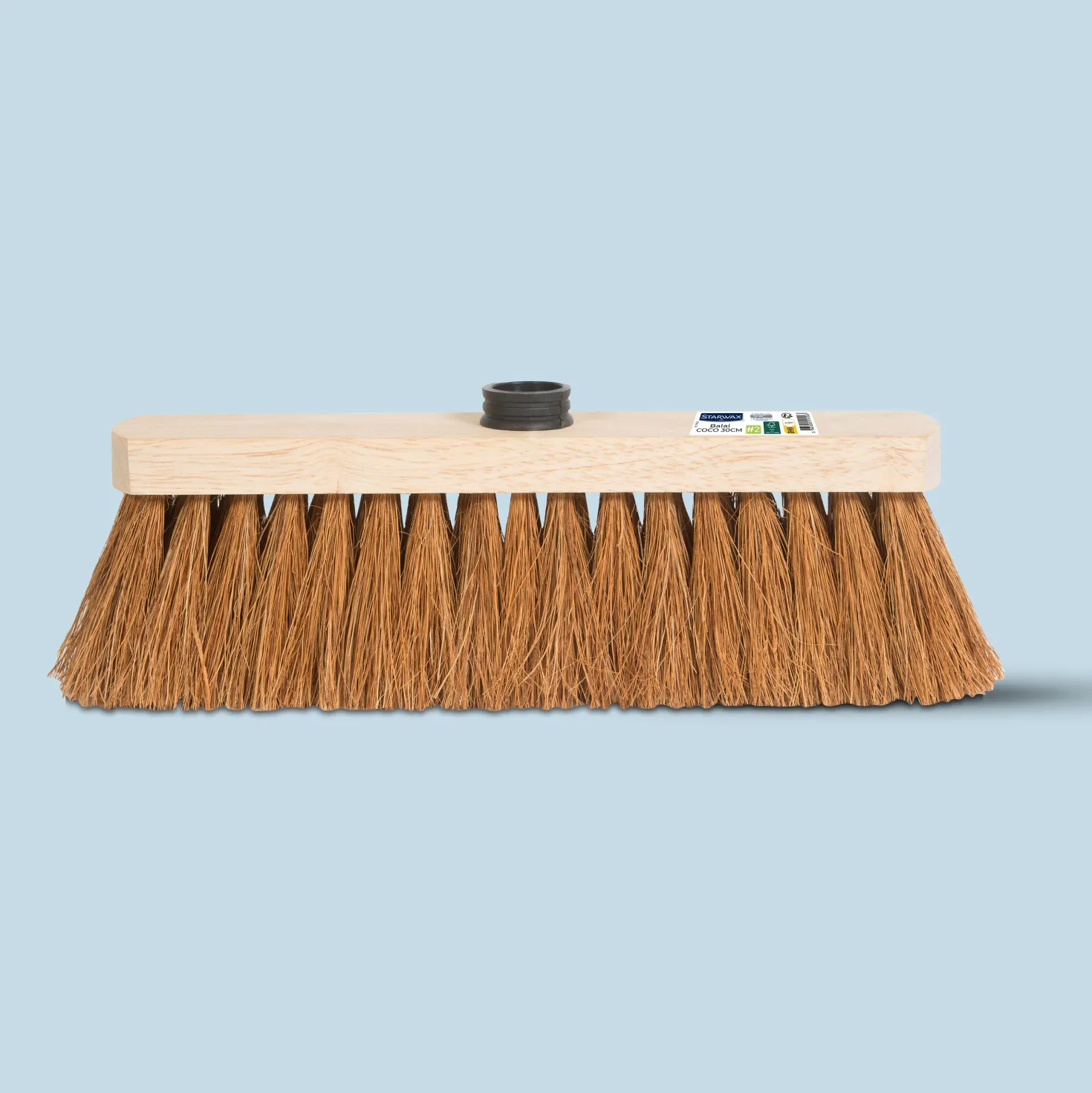 Balai coco 30 cm pour sols extérieurs FSC®