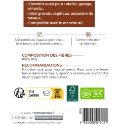 Balai d'extérieur FSC®