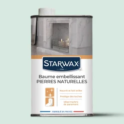 Baume embellissant pour marbre et pierres naturelles