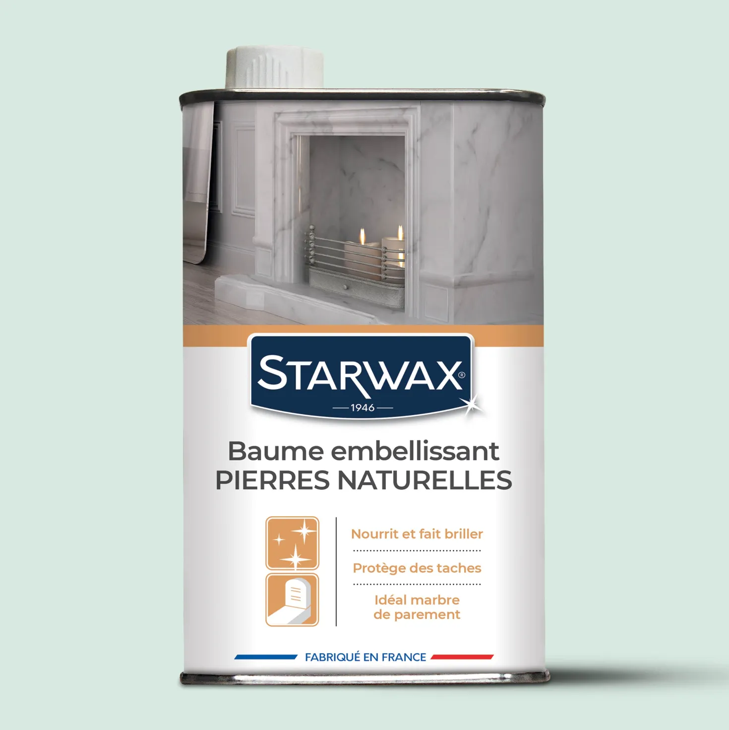 Baume embellissant pour marbre et pierres naturelles