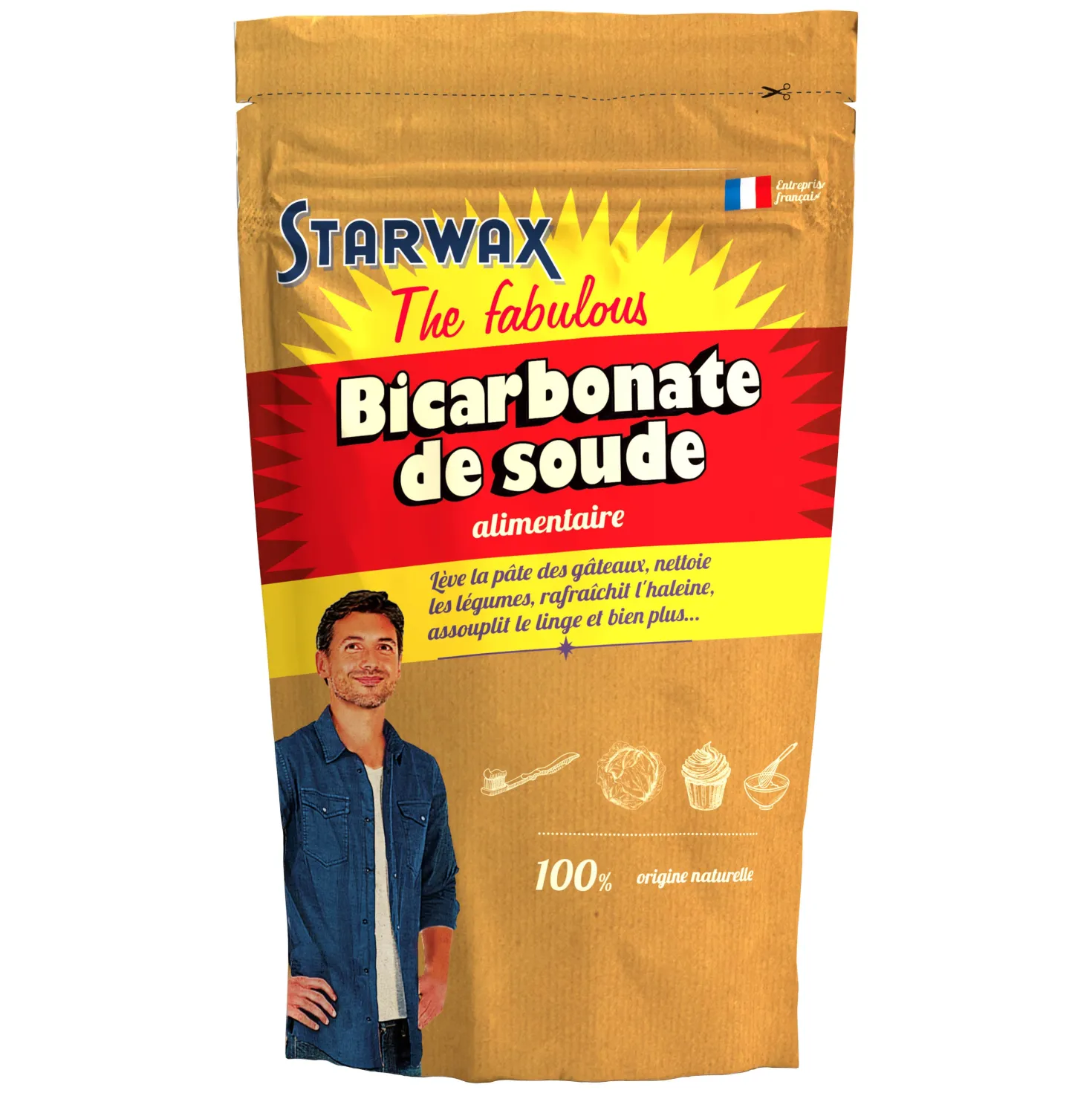 Bicarbonate de soude alimentaire