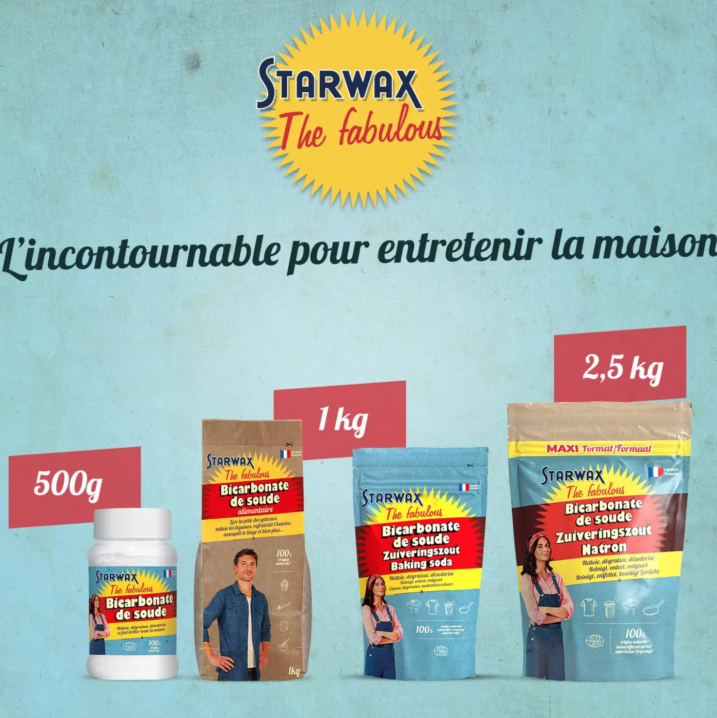 Bicarbonate de soude alimentaire