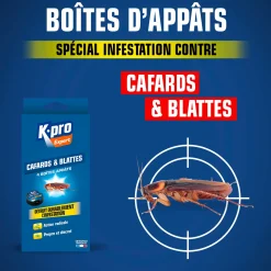 Boite appât cafards et blattes