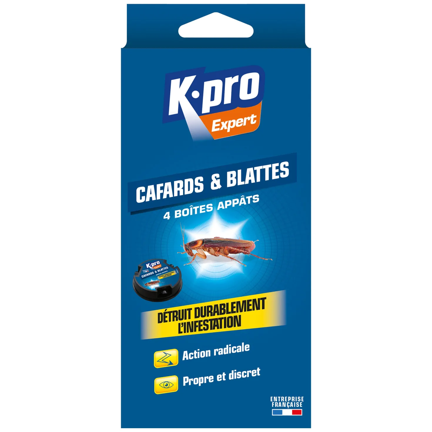 Boite appât cafards et blattes