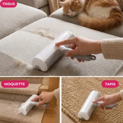 Brosse anti-poils animaux