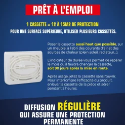 Cassette Mouches Moustiques