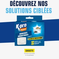 Cassette Mouches Moustiques