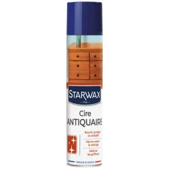 Cire antiquaire aérosol pour bois cirés