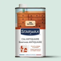Cire antiquaire liquide pour bois cirés