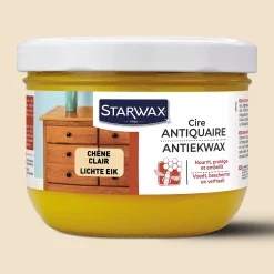 Cire antiquaire pâte pour bois cirés