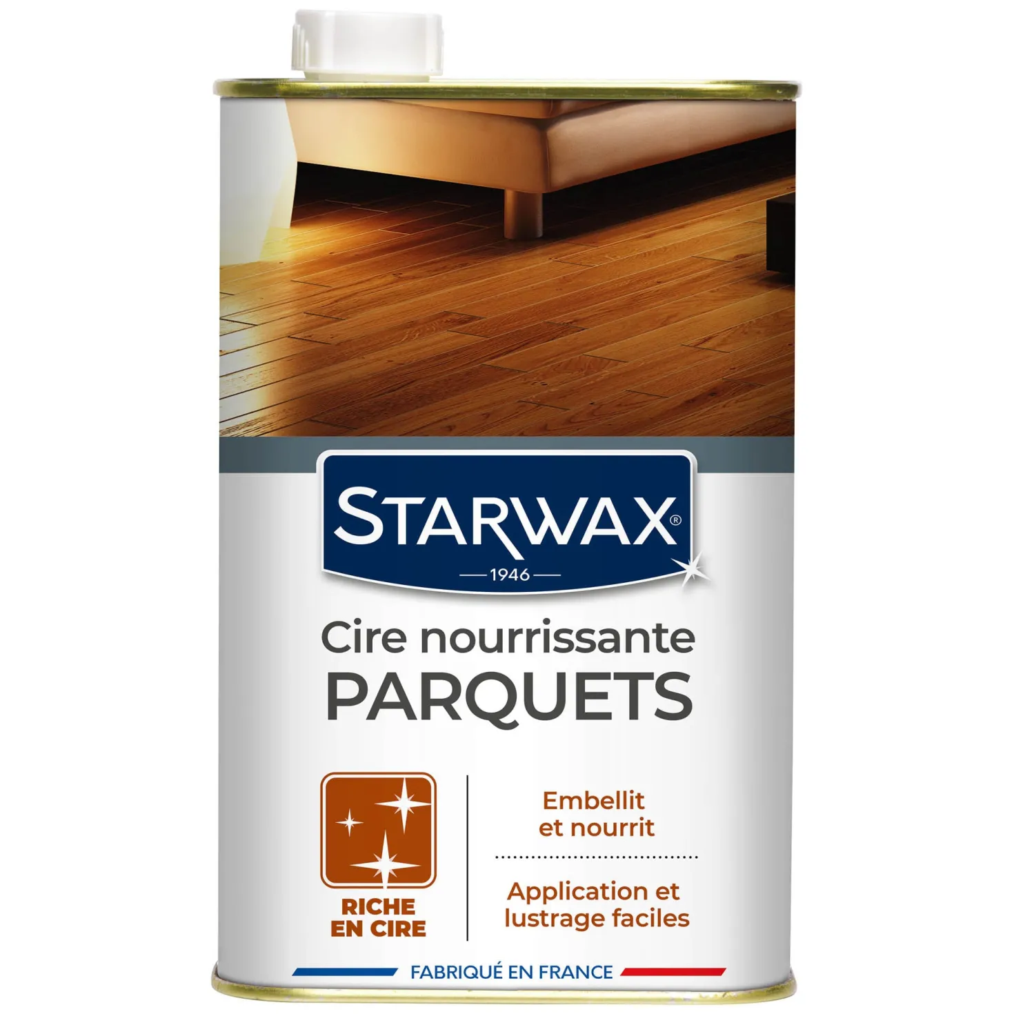 Cire concentrée pour parquets cirés
