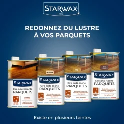 Cire concentrée pour parquets cirés