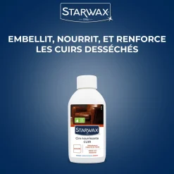 Cire rénovante nourrissante pour cuirs secs