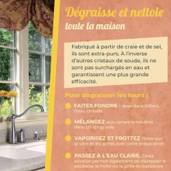 Cristaux de soude en doses prêtes à l'emploi