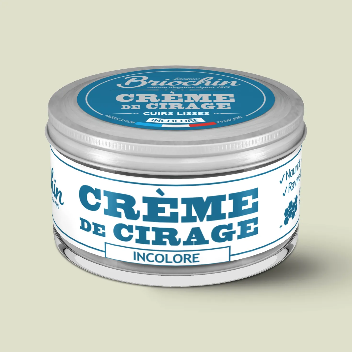 Crème de cirage incolore