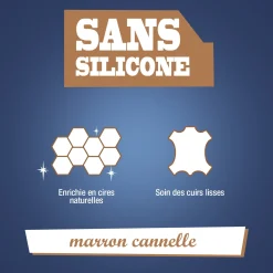 Crème de cirage marron cannelle