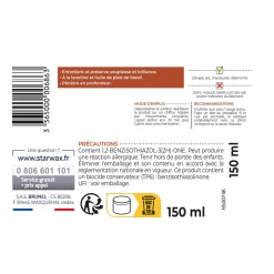 Crème de soin incolore pour cuir