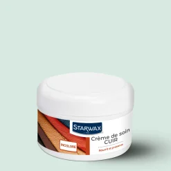 Crème de soin incolore pour cuir