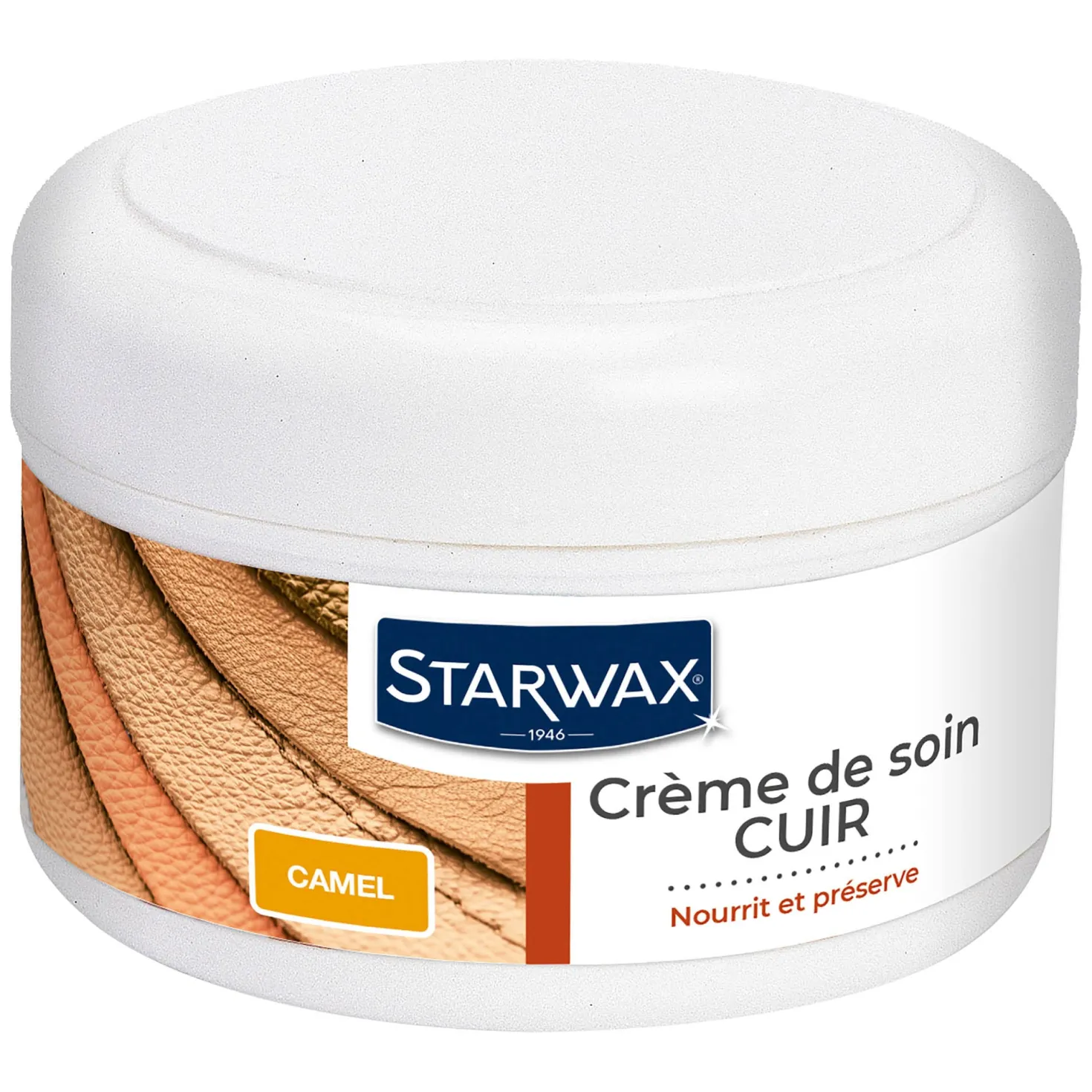 Crème de soin pour cuirs colorés