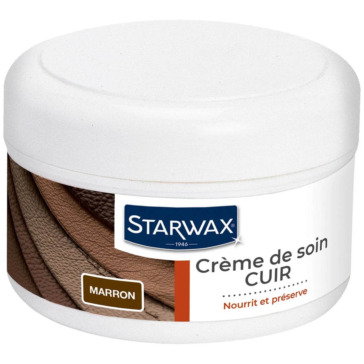 Crème de soin pour cuirs colorés