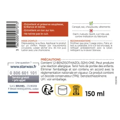 Crème de soin pour cuirs colorés