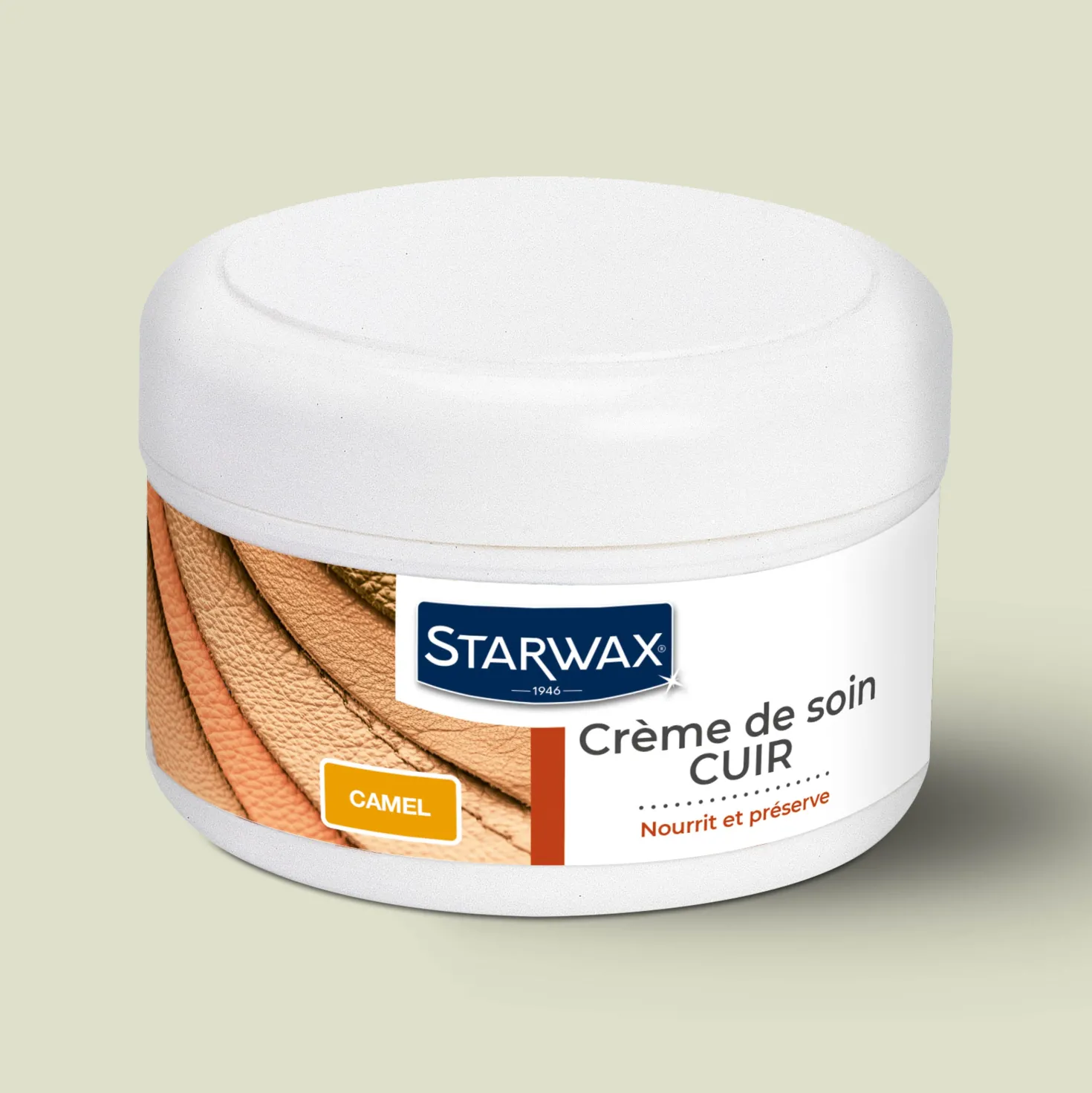 Crème de soin pour cuirs colorés