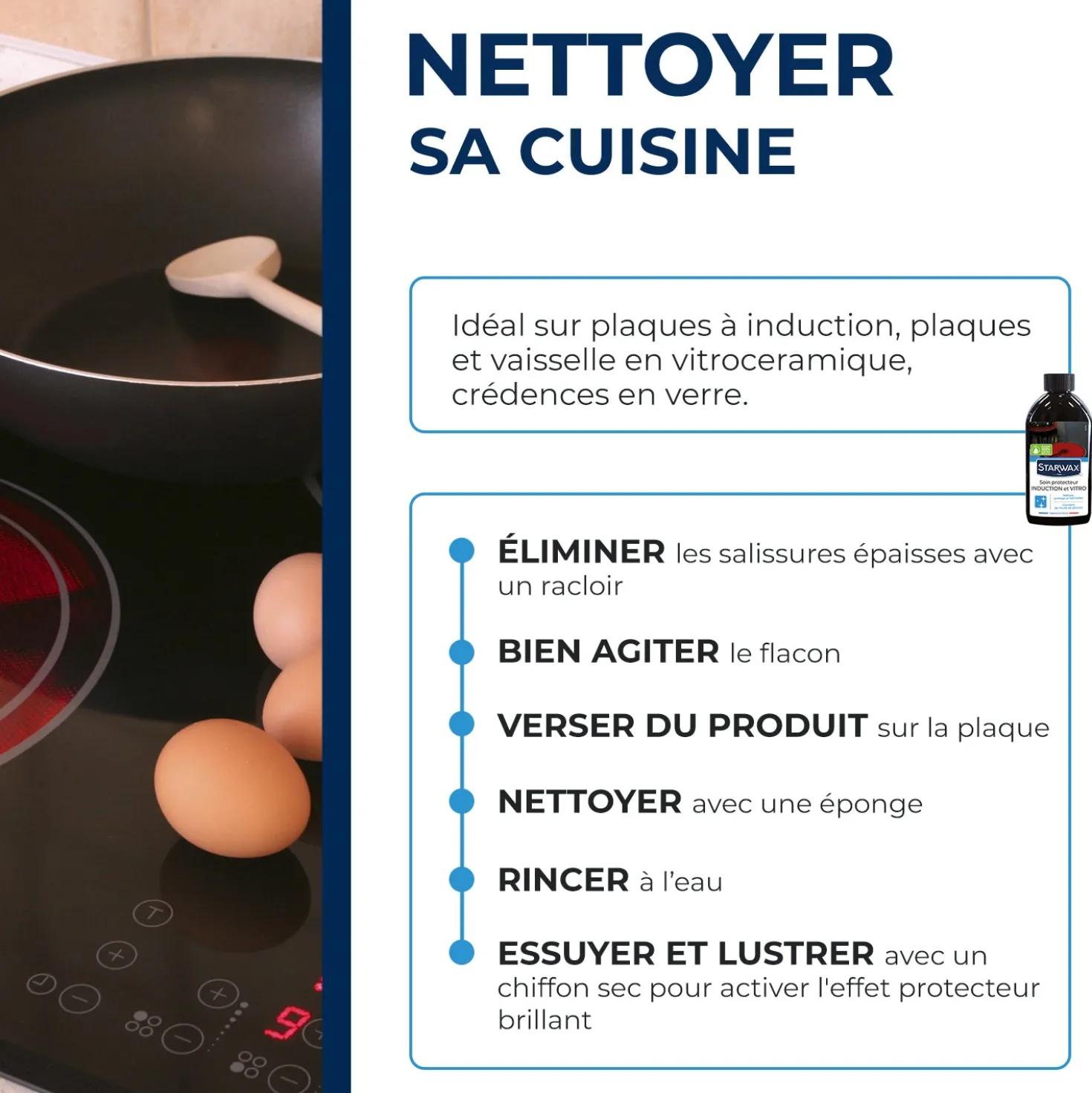 Crème de soin pour vitroceram et induction