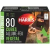 80 cubes allume feu 100% végétal FSC®