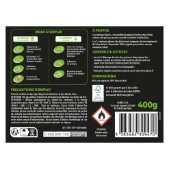 Cylindre Rouleaux allume feu 100% végétal