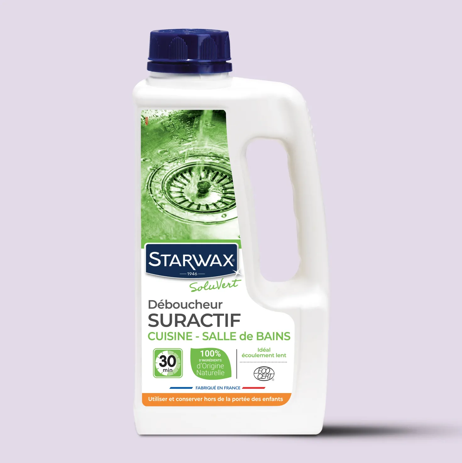 Déboucheur suractif cuisine - salle de bains