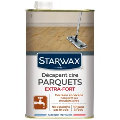Décapant cire pour parquets cirés