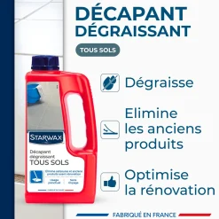 Décapant sans rinçage pour sols intérieurs