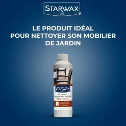 Décrassant multi-supports pour mobilier de jardin