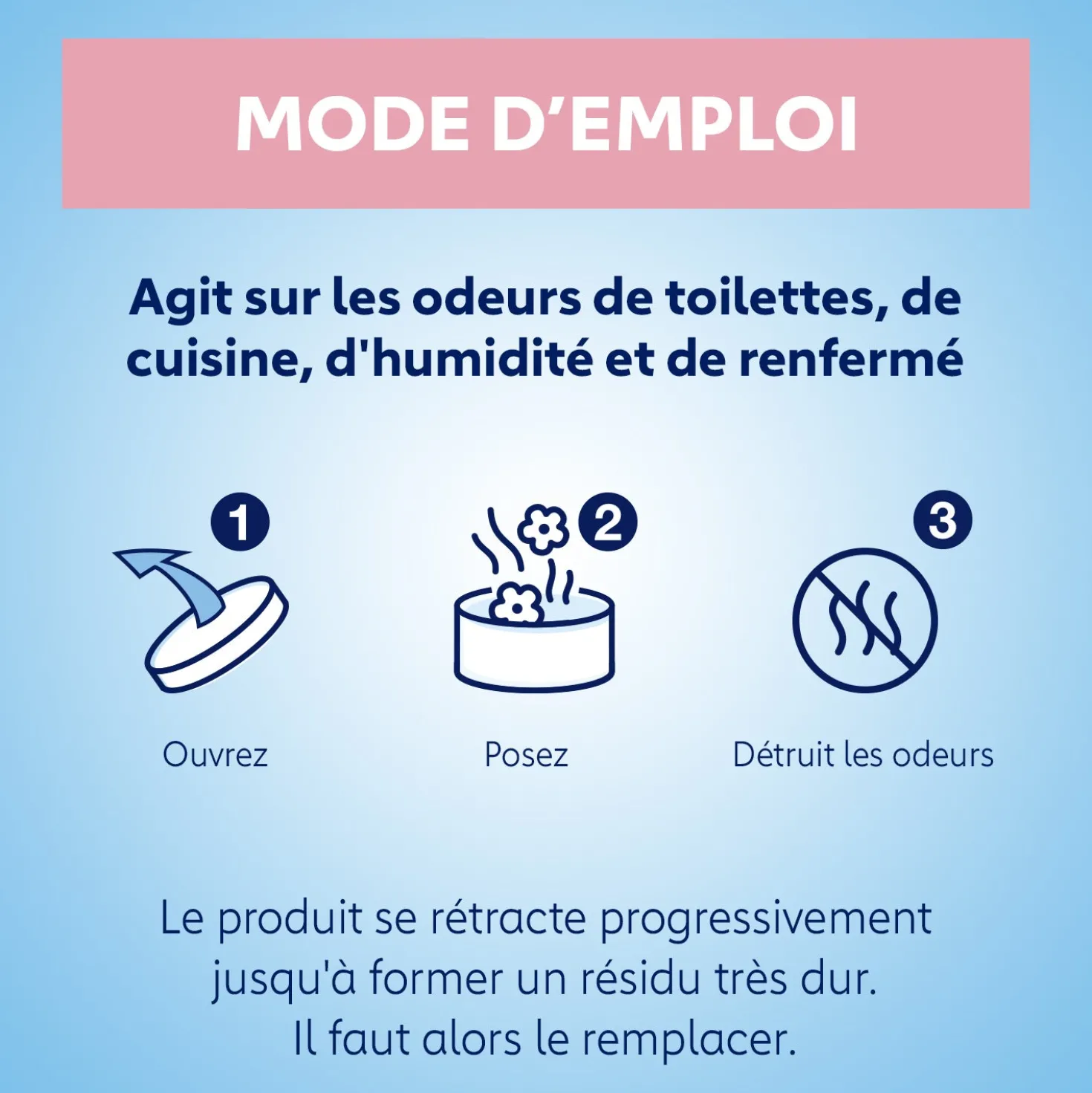 Destructeur d'odeurs douceur florale