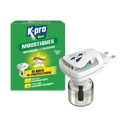 Diffuseur électrique anti moustiques + Recharge