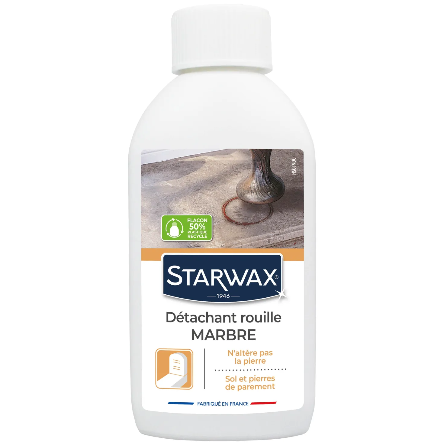 Détachant rouille pour marbre et pierres naturelles