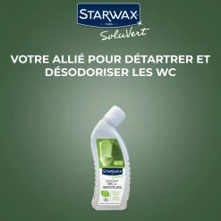 Détartrant en gel pour WC et broyeurs
