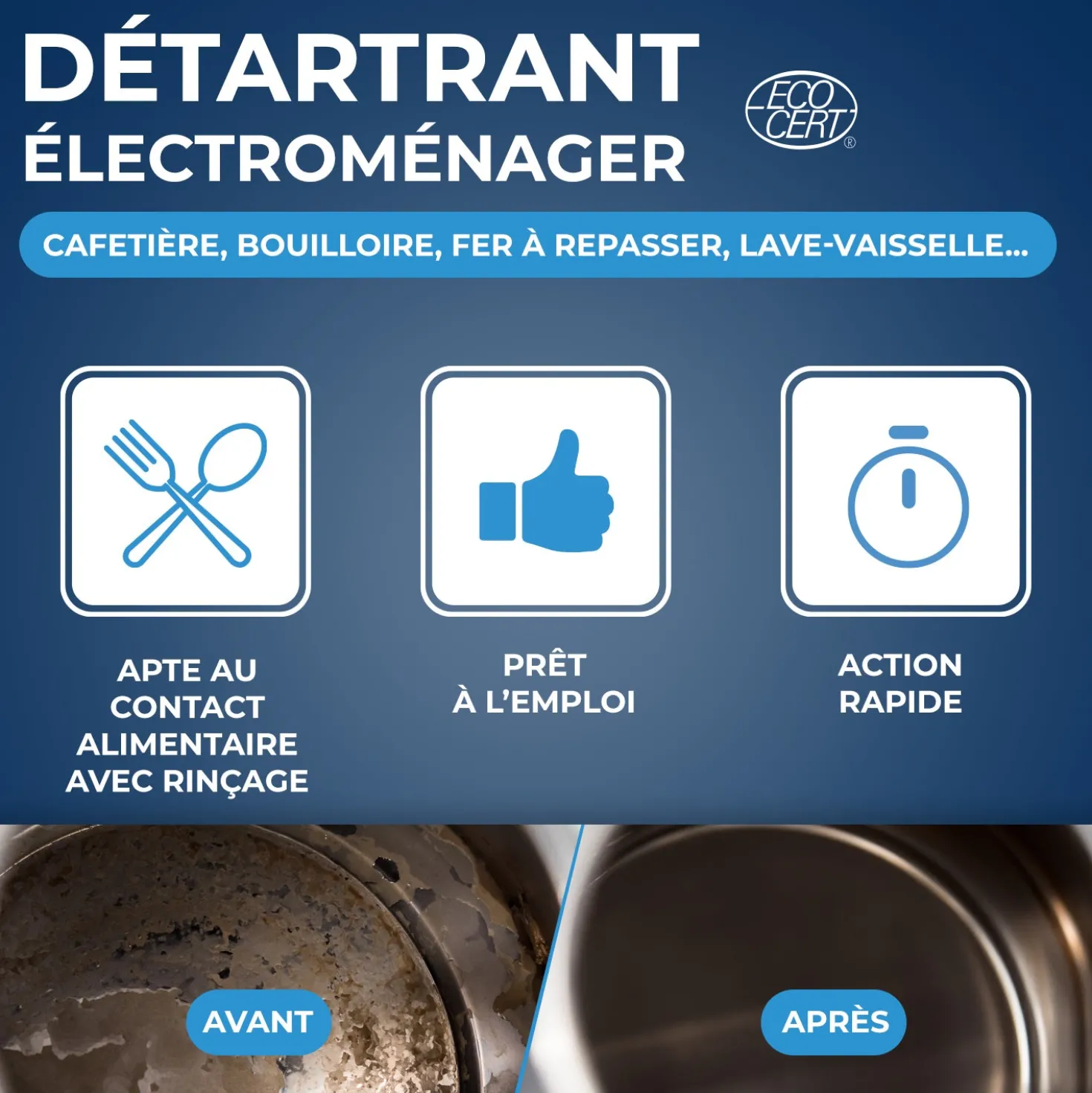 Détartrant électroménager