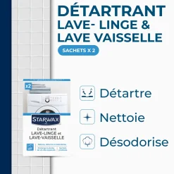 Détartrant pour lave-linge et lave-vaisselle